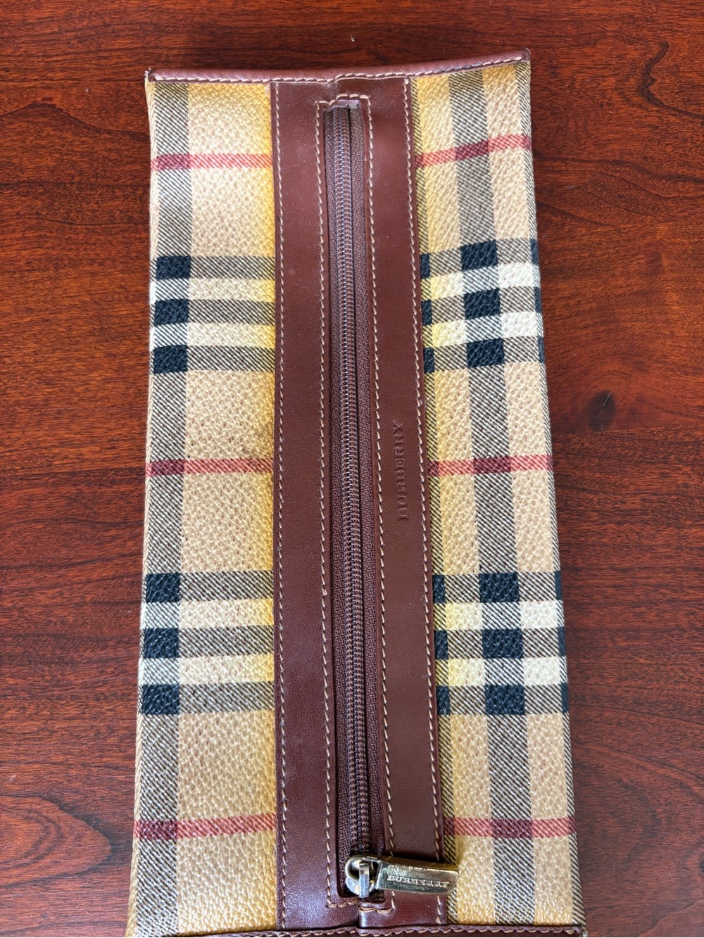 Vintage Burberry Pencil Case Holder